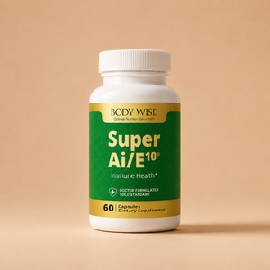 Super Ai/E10 supplement bottle by Body Wise